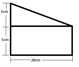 <p>&nbsp;Where will be the center of gravity of the figure shown ?</p>