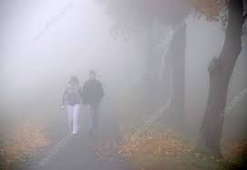 <p>The air is thick and you can hardly see someone standing about a meter from you, the weather is&nbsp;</p>