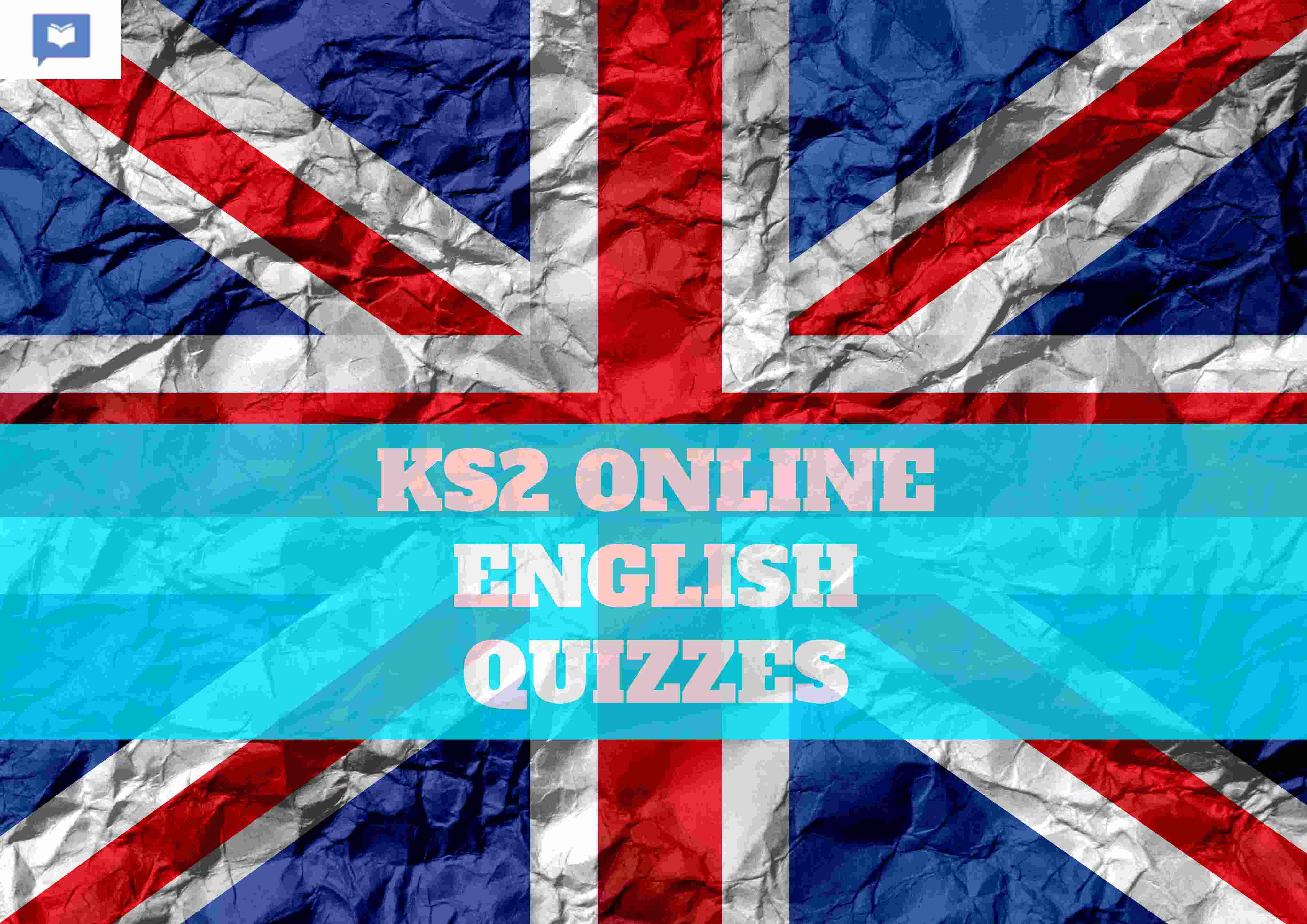 KS2 (key stage 2) Online English Quizzes